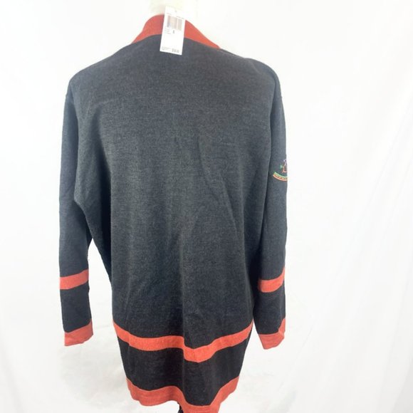 FILATO Cardigan Sweater Womens Medium Coppery Blush Bown Orange - Picture 4 of 8